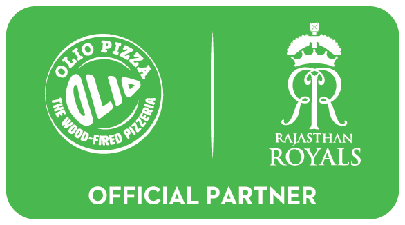 Olio Pizza × Rajasthan Royals — Official Partner